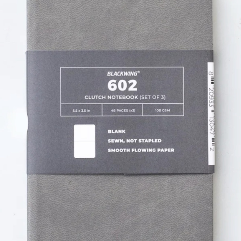 Blackwing 602 Clutch Pocket Notebook (3-Pack) - THIS IS DOT GRID